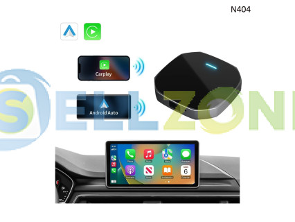 Ασύρματος προσαρμογέας πολυμέσων με CarPlay και Android Auto – N404